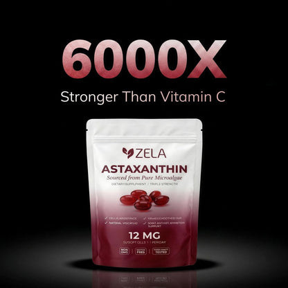Antioxidant comparison graphic with pouch